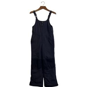 Kids LL Bean Cold Buster Snow Pants Bibs Overalls Blue Size 12